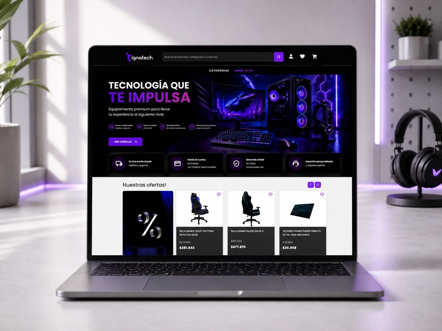 E-Commerce + SaaS