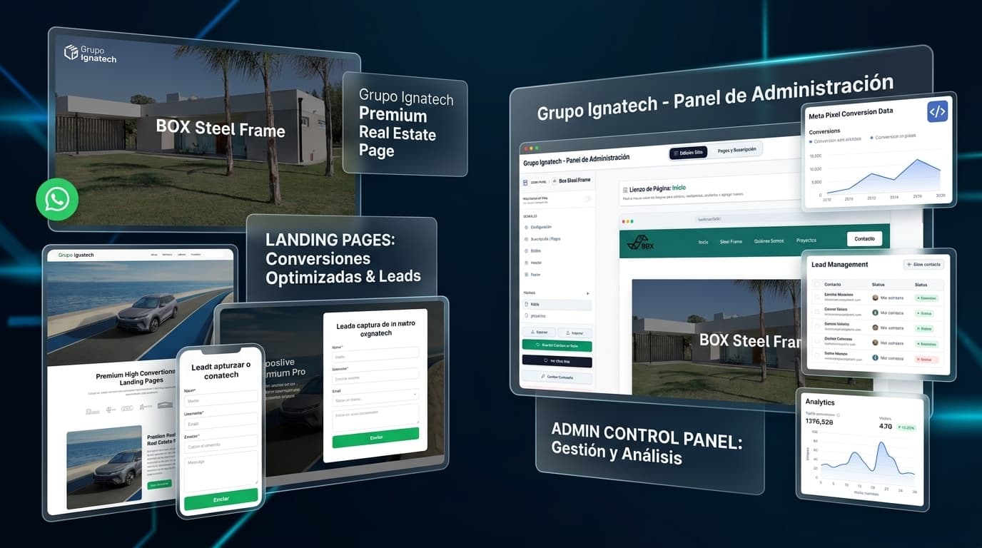 Landing Pages y sitios web
